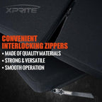 Xprite Black Mattress Sleeping Camping Bed Pad Platform, NitePad Sand Premium 1.6-inch Thick Portable Trunk Cushion Compatible with 2018-2026 Jeep Wrangler JL
