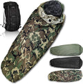 Military Sleeping Bag System Tactical Gear – 4-Part Modular Sleeping Bags Cold Weather Includes Stuff Sack, Bivy Cover, Intermediate Cold Weather and Patrol Bag – Waterproof and Lightweight
