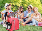 FORICH Backpack Cooler Leakproof Insulated Waterproof Backpack Cooler Bag, Lightweight Soft Beach Cooler Backpack for Men Women to Work Lunch Picnics Camping Hiking, 30 Cans