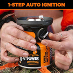 Jetboil Flash Java Portable Fast Boil Stove and Coffee Press for Camping and Backpacking, 1-Step Auto Ignition, Propane/Isobutane Burner
