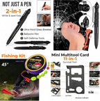 Bug Out Bag Survival Kits HUMPTI Centinela, 72 Hour Survival Kit Military Grade for Emergency, Kit de Supervivencia, Go Bag Emergency Backpack, Solar Radio, Camping Gas for Cook, Mochila 72 Horas