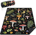 Extra Large Picnic Blankets Waterproof Foldable (60 "x 80") Beach Blanket Waterproof Sandproof,3-Layer Thicking Mat Outdoor Packable Camping Blanket