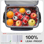 Large 52cans Waterproof Insulated Cooler Backpack for Men & Women, Leak Proof Backpack Cooler, Soft, 8Gal