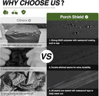Porch Shield Griddle Cover for Blackstone 28 inch Single Shelf Griddle, Waterproof and Fade Resistant 600D Gas Grill Cover Fits for Most 2 Burner Flap Top Grill