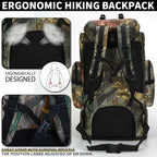 Hiking Backpack for Men 70L/100L Camping Backpack Military Rucksack Molle 3 Days Assault Pack for Climbing | Camping Backpack, 3 Days Assault Pack, for Climbing