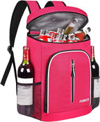 FORICH Soft Cooler Backpack Insulated Waterproof Backpack Cooler Bag Leak Proof Portable Small Cooler Backpacks to Work Lunch Travel Beach Camping Hiking Picnic Fishing Beer for Men Women