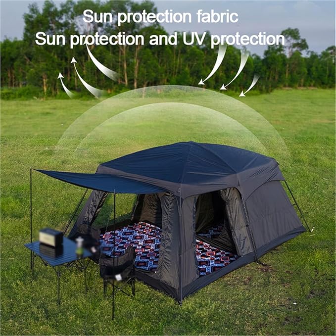 6/8 Person Tent, Portable Cabin Tent,Double Layer Family Camping Tent,for Outdoor Camping/Hiking