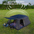 6/8 Person Tent, Portable Cabin Tent,Double Layer Family Camping Tent,for Outdoor Camping/Hiking