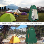 Your Choice 3.9x3.9x6.9FT Pop Up Privacy Tent, Large Portable Camping Changing Room with 2 Storage Pockets & 4 Sandbags, Outdoor Shower & Toilet Shelter for Beach, RV, Camping & Hiking