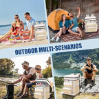 Backpack Cooler Insulated Leak Proof for Men Wowen 36 Cans Soft Cooler Backpack Insulated Waterproof Large Capacity Coolers Bag Portable for Lunch Camping Travel Picnic Hiking