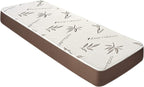 Customize Bed 8 Inch Full Gel Memory Foam Mattress with Rayon Derived from Bamboo Cover, Full Size Mattress in a Box, Full Size Mattress - CertiPUR-US Certified, Mattress Made in USA