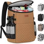 Soft Cooler Backpack 30 Cans/45 Cans, Backpack Coolers Insulated Leak Proof Thermal Lunch Backpack for Men Work Small Cooler Bag Beach Travel Picnic Drink Beverage Beer