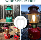 Lantern Glass Replacement for Coleman 200a Globe,Replace R690B051,Glass Globe for Fueled Lanterns for Coleman,Kamplite,JC Higgins,Optimus,Unimet,Ashflash Vintage Lanterns,Camping Lantern Accessories