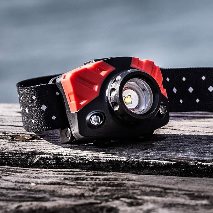 Coast - 20617 FL75R Rechargeable 530 Lumen Dual Color Focusing LED Headlamp, Blue Blue