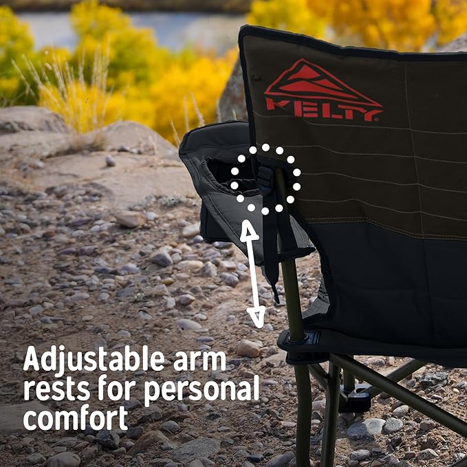 Kelty Lowdown Couch - 3 Person Capacity Camping Chair, Extra Large and Sturdy Bench for Campsites, Soccer Games, and Backyard Parties