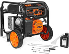 WEN 5600-Watt Portable Generator, 224cc, Transfer-Switch and RV-Ready (GN5600)