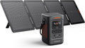 Jackery Explorer 240D Power Bank, 256Wh LiFePO4 Battery Portable Power Station, Charging Cable Included with 100W Soalr Panel