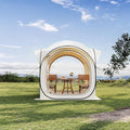 6x6ft Outdoor Gazebo Screen Tent, Bubble Tent for Outside, Mosquito Proof & Sun Shade Canopy, Rainproof Camping Sun Shelter for Sports, Camping, Backyard Parties