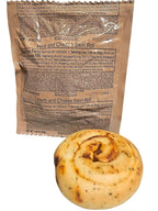MRE (Meal Ready to Eat) BREADS - Authentic USGI US Military Ration Components - Many Bread Options to Choose from - Available in 3,6,12,24,48 and 100 Packs (12, Italian Herb and Cheese Roll)