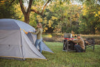 Browning Camping Glacier 4-Person Tent, Free-Standing Cabin Style with Full Coverage Fly