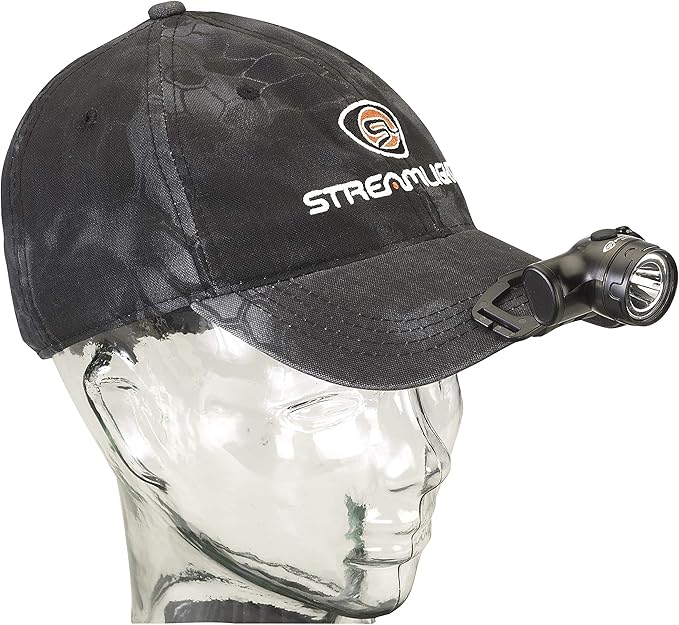 Streamlight 61400 Enduro 50-Lumen Impact Resistant LED Headlamp with Visor Clip, and Elastic Head Strap, Black