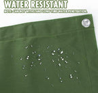 CARTMAN Finished Size 10x12 Feet Canvas Tarp with Rustproof Grommets, Heavy Duty Multipurpose Tarpaulin Cover for Canopy Tent, Roof, Camping, Woodpile