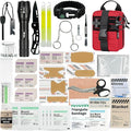 RHINO RESCUE Survival First Aid Kit, HSA/FSA Eligible, Emergency Kit Molle Pouch IFAK Medical Kit for Vehicles Car Camping Backpacking Hiking Hunting