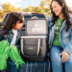 CORE Magnetic Zipperless 24 Can Soft Cooler | Insulated HardBody Liner Ice Chest Box | Best Portable Soft Cooler for Food & Beverages for Tailgating, Car Camping, and Family Beach Picnics