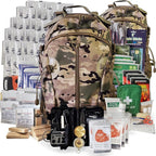 6 Person Emergency Kit/Survival Backpack for 72 Hours for Natural Disasters, Hurricanes, Emergency or Bug Out Situations