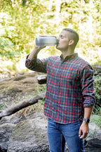 Pacific Bay Portable Automatic Pump/Water Filtration System - for Camping or Wilderness Survival - Emergency Drinking Water Survival - Indoor/Outdoor Water Filter - Must Have Hiking Supplies