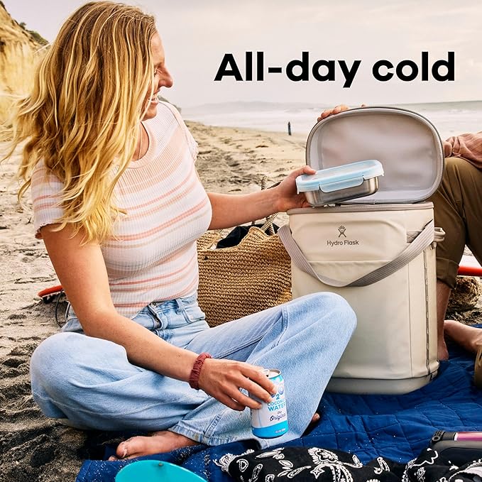 Hydro Flask Carryout Cooler Backpack - Insulated Portable Soft Cooler - 20 L Capacity in Birch