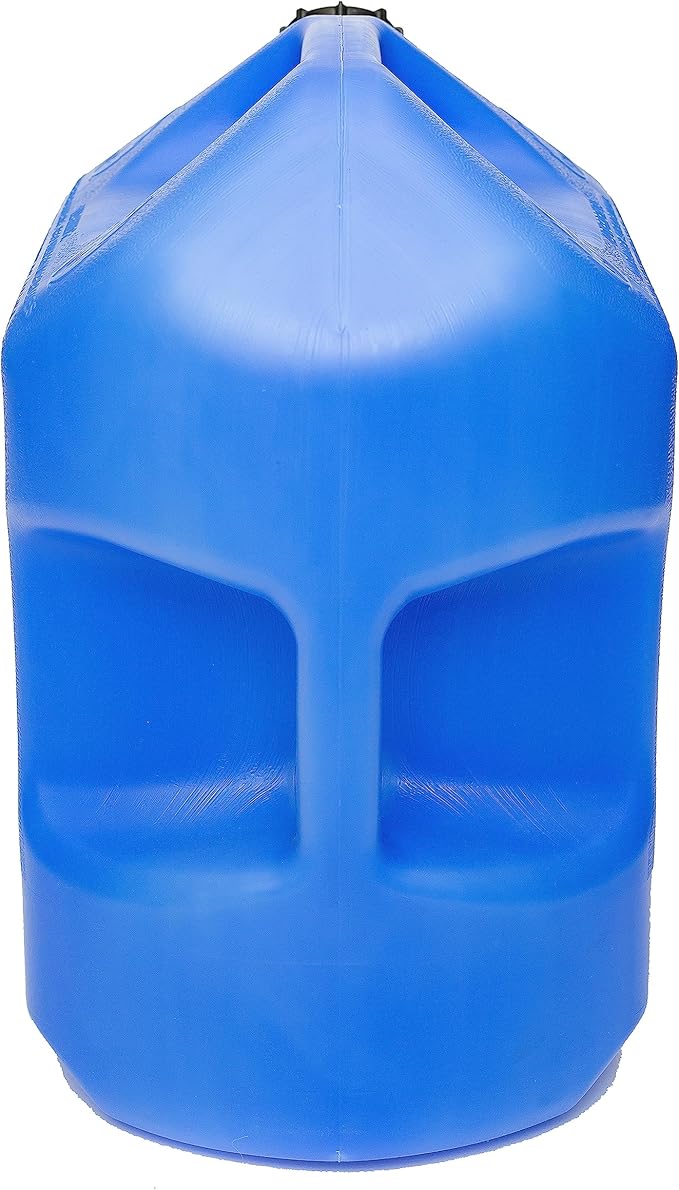 Midwest Can 6700 BPA Free Water Containers with Spout and Dual Handles - 6 Gallon Capacity Water Storage Containers for Long Term or Camping - 1 Pack