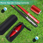 2 Pack Golf Cooler Beer Sleeve for Golf Bag Beverage Sleeve Small Can Cooler Accessories Keep Drinks Cold Golf Cooler Sleeve for Outdoor Sports Daily Work Travel Hiking