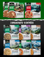 ReadyWise Freeze Dried Survival Food Kit – 18 Servings Emergency Food Supply for Long Term Food Storage, Camping & Backpacking Meals, Just Add Water Prepper Food