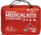 Adventure Medical Kits Sportsman Series Medical Kit - 400 - First Aid Kit for Camping, Hiking, Hunting & More - For 10 People for 14 Days - Includes Bandages, Medicine, Guide Book & More