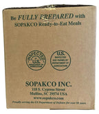 6/2021 Pack Date - 6/2026 expiration MREs with 16 MREs-Reduced Sodium Food Rations-Meals Ready To Eat-2021 Manufacture Date