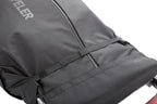 Weber Traveler Cargo Protector Grill Cover, Black – Form‑Fitted Grease‑Resistant Cover with Tool Storage Pockets, Heavy-Duty & Water Resistant for Easy Transport
