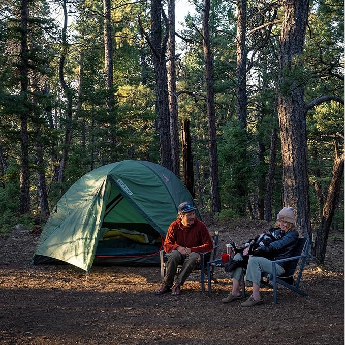 Kelty Wireless Freestanding Camping Tent, 2 4 or 6 Person Size, Huge Interior and Peak Height, Intuitive + Easy to Pitch, Color Coded Setup
