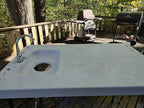 Old Cedar Outfitters Premium, Extra-Large Fish and Game Cleaning Table with Sink and Folding Legs
