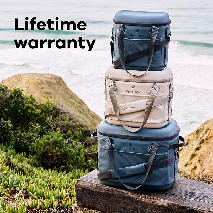 Hydro Flask Carryout Cooler - Insulated Portable Soft Cooler - 10 L Capacity in Harbor Blue