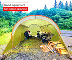 Car Canopy Tent Large Camping Shade for 8-10 Person Family Tent Picnic, BBQ, Friends Gathering Waterproof Windproof Lightweight Easy Setup 15 * 10 FT
