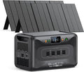 BLUETTI Apex 300 Solar Generator (2025 New) with 2 350W Solar Panels, 2764.8Wh LFP Battery Backup with 6 3840W AC Outlets (7680W Surge), 120V/240V Dual Voltage, Ideal for Camping and Off-Grid Living