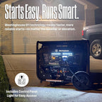 Westinghouse 7500 Peak Watt EFI Dual Fuel Home Backup Portable Generator, Remote Electric Start, Transfer Switch Ready, Gas and Propane Powered, CO Sensor, CARB Compliant