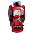 My Medic - TFAK - Ifak Trauma Kit with Tourniquet - HSA/FSA Approved - Over 35 Essential Life Saving First Aid Items for Car or Travel - Black