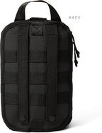 MY MEDIC MyFAK Standard Ifak First Aid Kit - 132 Life Saving Trauma and Medical Items - HSA&FSA Eligible Survival Kit for Camping or Your Car - Black
