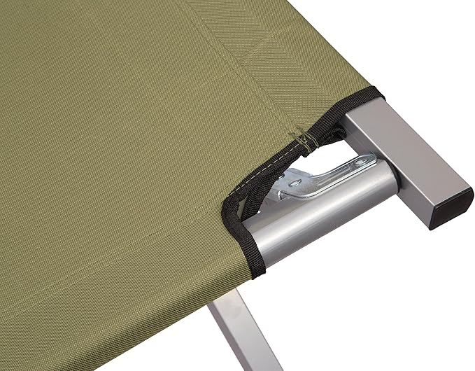Trailblazer GI-Style Heavy Duty Folding Steel Cot | Sturdy Military-Style Camping Cot | Durable Steel Frame | Portable Foldable Design for Outdoor Adventures | Emergency Use | Survival & Prepper Gear
