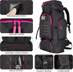 Hiking Backpack for Men 70L/100L Camping Backpack Military Rucksack Molle 3 Days Assault Pack for Climbing | Camping Backpack, 3 Days Assault Pack, for Climbing