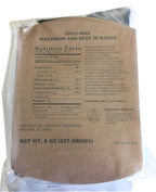 6/2021 Pack Date - 6/2026 expiration MREs with 16 MREs-Reduced Sodium Food Rations-Meals Ready To Eat-2021 Manufacture Date