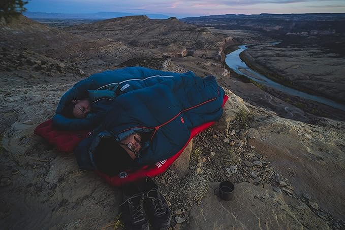 Big Agnes Sidewinder - Side-Sleeper Sleeping Bag, 650 DownTek, Lightweight