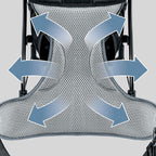 Chicco SmartSupport Aluminum Frame Backpack Carrier, Lightweight Baby Backpack Carrier, Solar/Grey